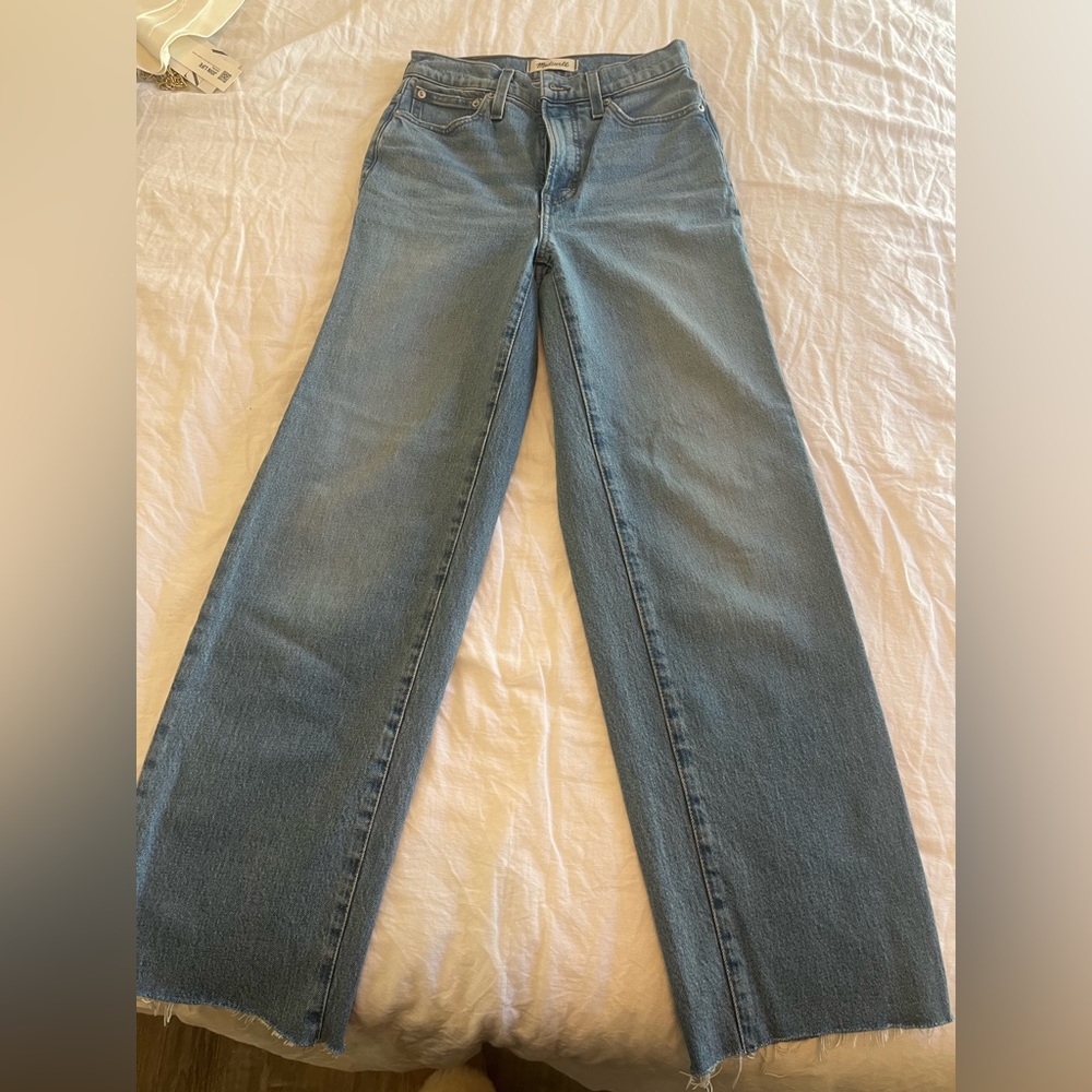 Madewell Perfect Vintage Wide-Leg Crop Jean - 26T